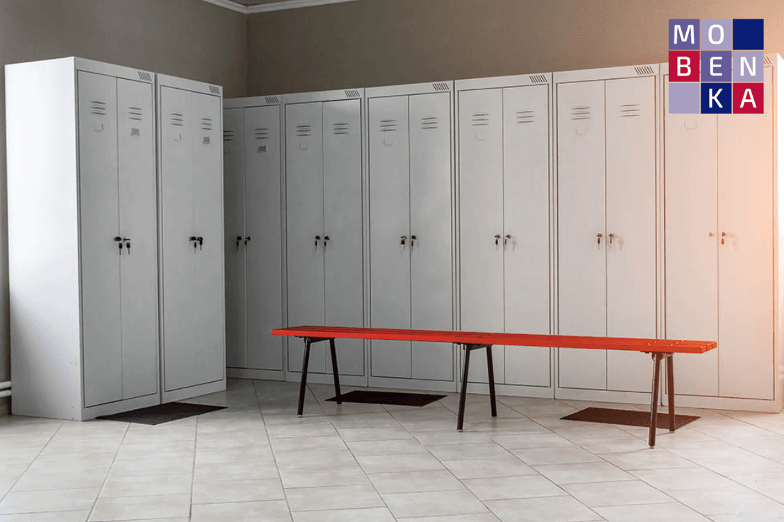 bancos para vestuarios deportivos