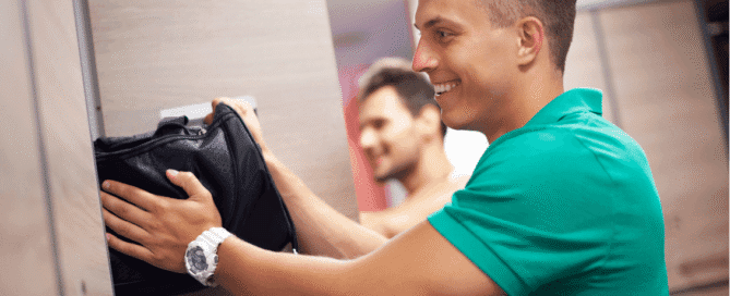 taquilla para vestuario de gimnasio