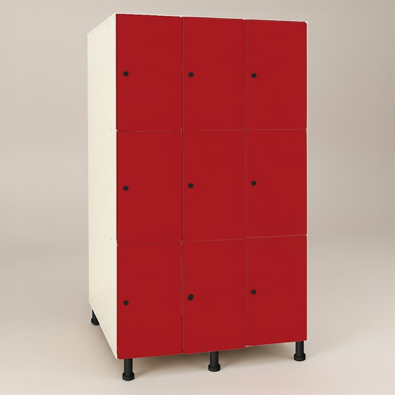 Taquillas en melamina