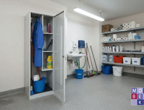 Armarios para productos de limpieza: orden y seguridad en entornos profesionales